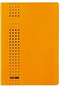 Teczki i skoroszyty - Elba 100091166 teczka na dokumenty w kolorze żółtym z 3 wewnętrznymi klapkami DIN A4, idealna do biura, szkoły i mobilnej organizacji - miniaturka - grafika 1