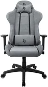Fotele gamingowe - Arozzi Torretta Soft Fabric szary (TORRETTA SFB ASH) - miniaturka - grafika 1