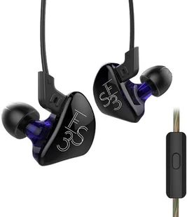 KZ ES3 czarno-fioletowe - Słuchawki KZ ES3 czarno-fioletowe - Słuchawki - miniaturka - grafika 1