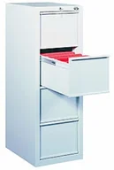 Szafki BHP - Fastservice Szafka kartotekowa 4-szufladowa S-5-01-00 S-5-01-00 - miniaturka - grafika 1
