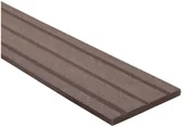 Podesty i deski tarasowe - DLH Listwa kompozytowa 240x6x0.5 cm GALA brązowa - miniaturka - grafika 1
