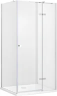Kabiny prysznicowe - Besco PIXA 90x90 PKP / PKL-90-195C - miniaturka - grafika 1