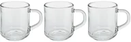 Kubki - Komplet szklanych kubków do kawy Excellent 240 ml, 3 szt. - miniaturka - grafika 1
