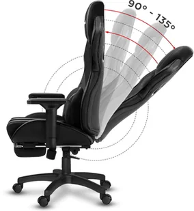 huzaro Force 7.5 Black Mesh - Fotele gamingowe - miniaturka - grafika 10