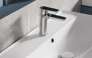 Cersanit Bateria umywalkowa sztorcowa niska Larga chrom S951-388 S951-388 - Baterie umywalkowe - miniaturka - grafika 2