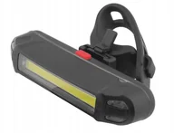 Lampki rowerowe - Lampka Rowerowa Led Przednia/tylnia 5TRYBÓW Aku - miniaturka - grafika 1