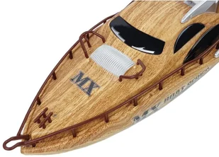 Lean Łódź Motorówka R/C 27Mh Zdalnie Sterowana Ster Pilot Zasięg 40 m 9104 - Zabawki zdalnie sterowane - miniaturka - grafika 4