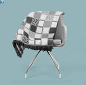 Koce - Koc 150/200cm SZACHOWNICA - miniaturka - grafika 1