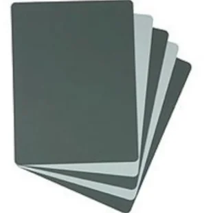 Novoflex karta do pomiaru balasnu bieli 21x30 cm ZEBRAXL - Akcesoria fotograficzne - miniaturka - grafika 2