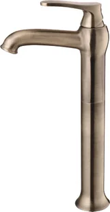 Omnires Art Deco Bateria umywalkowa wysoka brąz antyczny AD5112/1 - Baterie umywalkowe - miniaturka - grafika 2