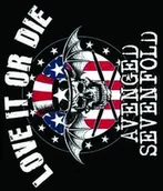 Flagi i akcesoria - Avenged Sevenfold avenged sevenfold Love It or Die flaga, standardowe, STANDARD 51852 - miniaturka - grafika 1