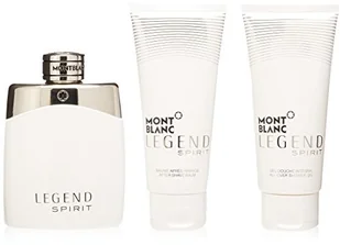 Montblanc Montblanc Legend Spirit zestaw upominkowy IV woda toaletowa 100 ml + balsam po goleniu 100 ml + żel pod prysznic 100 ml - Zestawy kosmetyków męskich - miniaturka - grafika 2