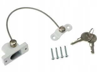 Zabezpieczenie okna blokada uchylenie na kluczyk - Zabezpieczenia dla dzieci - miniaturka - grafika 7