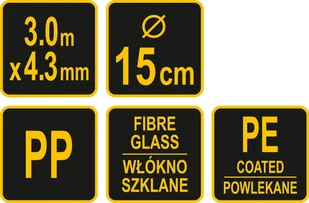 Vorel PRZETYKACZ DO WYCZYSTKI KOMINOWEJ 3M ZE SZCZOTKĄ FI 150CM 72955 - Akcesoria kominkowe - miniaturka - grafika 3