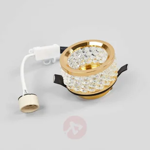 Orion Z kryształowymi ozdobami - lampa wpuszczana IWEN - Lampy sufitowe - miniaturka - grafika 5