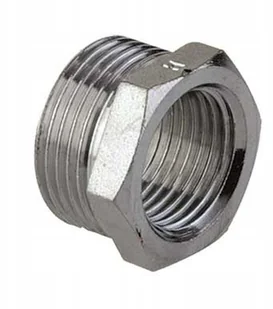 Redukcja Chromowana Gz 3/4x1/2 Gw - Rury - miniaturka - grafika 2