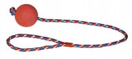 Zabawki dla psów - Kerbl Zabawka piłka na lince 6 cm/60 cm [83487] - miniaturka - grafika 1