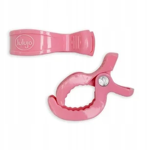 Lulujo, Klipsy do kocyka, Pink, 2 szt. - Koce i narzuty dla dzieci - miniaturka - grafika 2