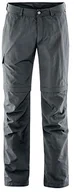 Bielizna sportowa męska - Maier Sports męskie Outdoor Spodnie Zipp-Off TRAVE, szary 133005 - miniaturka - grafika 1