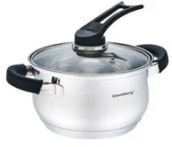 Garnki - Klausberg Garnek stalowy 1.7L 16cm KLAUSBERG Premium 18/10 [KB-7220] KB-7220 - miniaturka - grafika 1