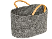 Pudła i pojemniki do przechowywania - MEVEN Kosz COTTON OVAL L 76 0006QD-M - miniaturka - grafika 1