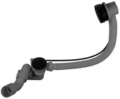 Syfony - GERMANLINE Syfon wanny automat GL7001B czarny GERMANLINE - miniaturka - grafika 1