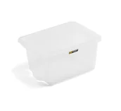 Pojemniki biurowe - AJ Produkty Pojemnik plastikowy, 500x365x260 mm, 33 L, transparentny - miniaturka - grafika 1