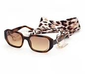 Okulary przeciwsłoneczne - Guess Okulary Przeciwsłoneczne Model Geometryczny - miniaturka - grafika 1