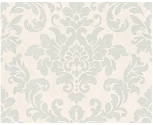 Tapeta Ornament flizelina beż brokat winyl 37270-4 - Tapety - miniaturka - grafika 2