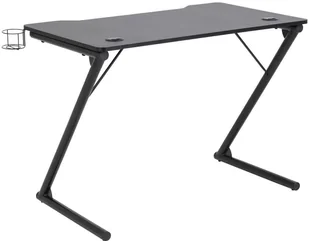 Actona Biurko dla gracza Trooper czarny - Biurka gamingowe - miniaturka - grafika 2