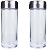 Szklanki - Pasabahce Komplet pojemników do przypraw Basic, 240 ml, 2 szt. - miniaturka - grafika 1