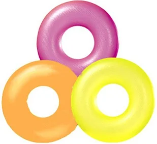 Intex Koło pływania w neonowych do kolorach 59262 - Materace dmuchane i koła do pływania - miniaturka - grafika 3