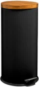 Kosze na śmieci - FENIKS 5five Simple Smart czarny 30 cm metalowy 164646A - miniaturka - grafika 1