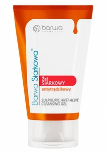 Barwa Barwa Siarkowy Żel Myjący do Twarzy 120ml BARWA-3944 - Żele do mycia twarzy - miniaturka - grafika 3