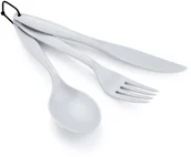 Kuchnia turystyczne i akcesoria - GSI Outdoors Zestaw sztućców turystycznych 3 PC RING CUTLERY SET - EGGSHELL 090497705021 - miniaturka - grafika 1