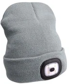 Odzież robocza - EXTOL Craft Czapka z Latarka LED Uniwersalny Rozmiar USB na Rower Wędrówki - miniaturka - grafika 1