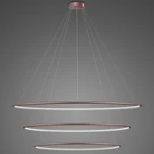 Lampy sufitowe - Altavola Design Lampa wisząca Ledowe Okręgi No.3 150 cm in 3k różowe złoto LA075/P_150_in_3k_rose_gold - miniaturka - grafika 1