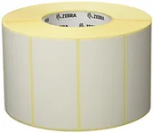 Papier do drukarek - Zebra unbeschichtetesthermotransfer etykietę, 25 MM, Core papier, etykiety 2400, C-76 MM, Box of 4, 70 X 30 MM 4054318627950 - miniaturka - grafika 1