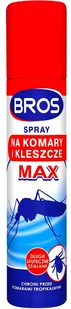 Bros Spray Komary,Kleszcze Max130/90 Ml - Preparaty na chwasty i szkodniki - miniaturka - grafika 2
