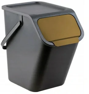 Lumarko Kosz Do Segregacji Odpadów 25l Brąz - Kosze na śmieci - miniaturka - grafika 3