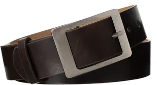 Cavaldi 4U klasyczny pasek damski skórzany czarny - Paski - miniaturka - grafika 2