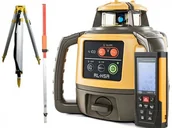 Sprzęt geodezyjny - Topcon Niwelator laserowy RL-H5A PEŁNY ZESTAW Dalmierz Gratis 313650402 - miniaturka - grafika 1