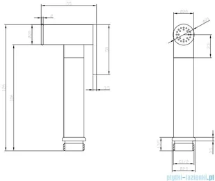 Omnires Y zestaw bidetowy punktowy podtynkowy 1-funkcyjny czarny SYSYBI2BL - Baterie bidetowe - miniaturka - grafika 4
