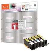 Tusze zamienniki - PEACH Tusz PEACH PI100-167 K Canon PGI-550 XL CLI-551 XL do Pixma IP 7200 Series - miniaturka - grafika 1