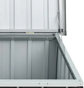 vidaXL Skrzynia ogrodowa do przechowywania, antracytowa, 109x67x65 cm vidaXL - Skrzynie ogrodowe - miniaturka - grafika 7