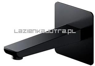 Omnires WD PARMA BL wylewka ścienna czarny na zdjęciu inny kolor - Wylewki do baterii - miniaturka - grafika 2