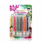 Inne akcesoria do pielęgnacji dzieci - Estetica Kredki do malowania twarzy 5szt Dziewczyn - miniaturka - grafika 1