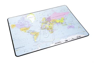 Durable Podkład na biurko Mapa Świata 530 x 400mm przezroczysty 7211-19 - Podkładki na biurko - miniaturka - grafika 2