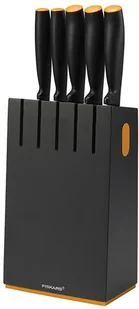 Fiskars zestaw 5 NOŻY W BLOKU CZARNYM 1014190 FF 1014190 (FISKARS FF 1014190) - Noże kuchenne - miniaturka - grafika 6