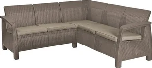 KETER sofa ogrodowa CORFU RELAX cappuccino - Sofy ogrodowe - miniaturka - grafika 2
